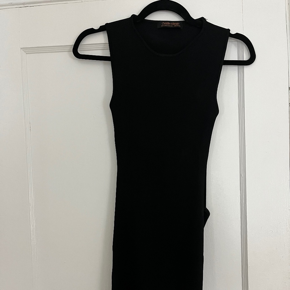 CamillexMango black mini dress